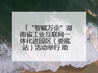 “智赋万企”湖南省工业互联网一体化进园区（娄底站）活动举行 助推农机装备产业高质量发展