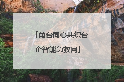 甬台同心共织台企智能急救网