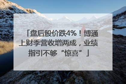 盘后股价跌4%！博通上财季营收增两成，业绩指引不够“惊喜”