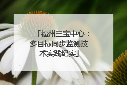 福州三宝中心：多目标同步监测技术实践纪实