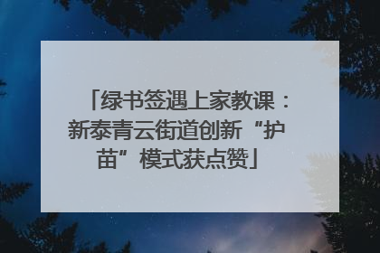 绿书签遇上家教课：新泰青云街道创新“护苗”模式获点赞