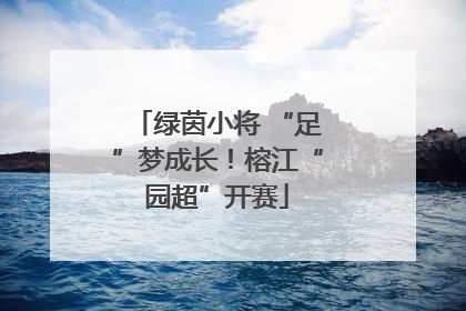 绿茵小将 “足”梦成长！榕江“园超”开赛