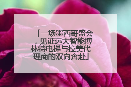 一场墨西哥盛会，见证远大智能博林特电梯与拉美代理商的双向奔赴