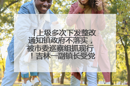 上级多次下发整改通知镇政府不落实，被市委巡察组抓现行！吉林一副镇长受党内警告处分