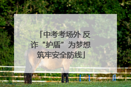 中考考场外 反诈“护盾”为梦想筑牢安全防线