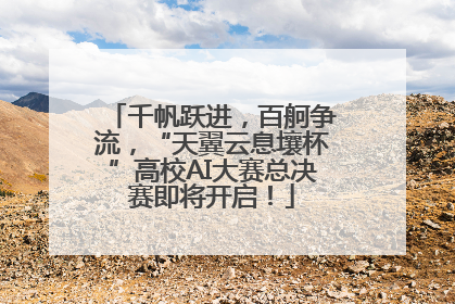 千帆跃进，百舸争流，“天翼云息壤杯”高校AI大赛总决赛即将开启！