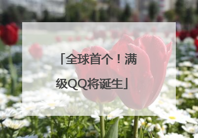 全球首个！满级QQ将诞生
