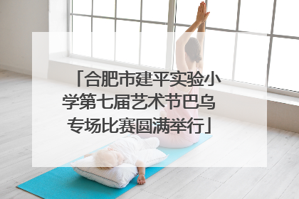合肥市建平实验小学第七届艺术节巴乌专场比赛圆满举行