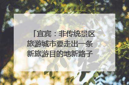 宜宾：非传统景区旅游城市要走出一条新旅游目的地新路子｜话锦绣·说安逸
