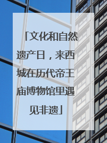 文化和自然遗产日，来西城在历代帝王庙博物馆里遇见非遗