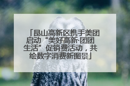 昆山高新区携手美团启动“美好高新·团团生活”促销费活动，共绘数字消费新图景