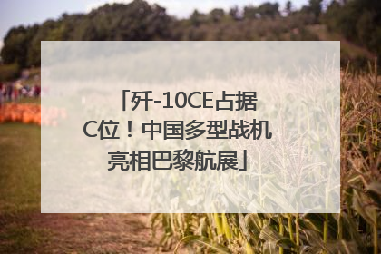 歼-10CE占据C位！中国多型战机亮相巴黎航展