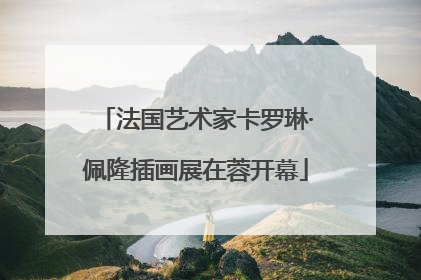 法国艺术家卡罗琳·佩隆插画展在蓉开幕