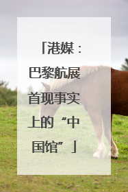 港媒：巴黎航展首现事实上的“中国馆”