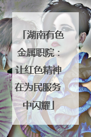 湖南有色金属职院：让红色精神在为民服务中闪耀