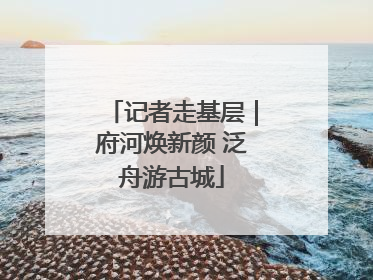 记者走基层｜府河焕新颜 泛舟游古城