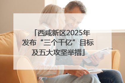 西咸新区2025年发布“三个千亿”目标及五大攻坚举措