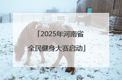 2025年河南省全民健身大赛启动