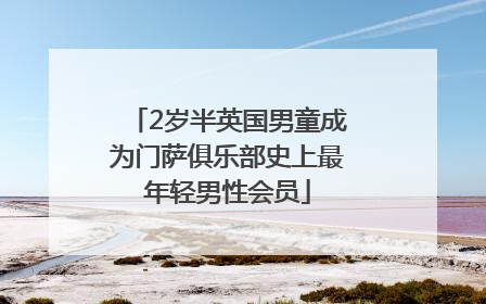 2岁半英国男童成为门萨俱乐部史上最年轻男性会员