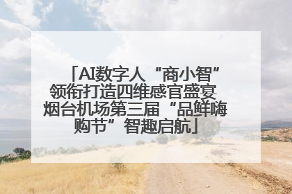 AI数字人“商小智”领衔打造四维感官盛宴 烟台机场第三届“品鲜嗨购节”智趣启航